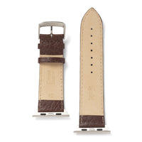 Sport Calf Skin Leather Watchband Compatible For Use With The Apple Watch® (series 1-10)