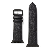 Sport Calf Skin Leather Watchband Compatible For Use With The Apple Watch® (series 1-10)