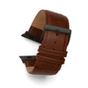 Square Tip Oiled Leather Band Compatible For Use With The Apple Watch® (series 1-9)