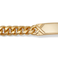 Speidel gold clearance id bracelet