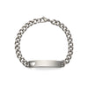 Ladies’ ID Bracelet with Heart Cut Out Plaque