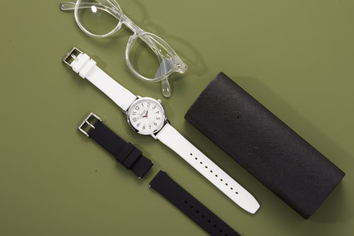 White and Black Scrub Watch Bundle