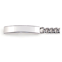 Ladies’ ID Bracelet with Polished Plaque