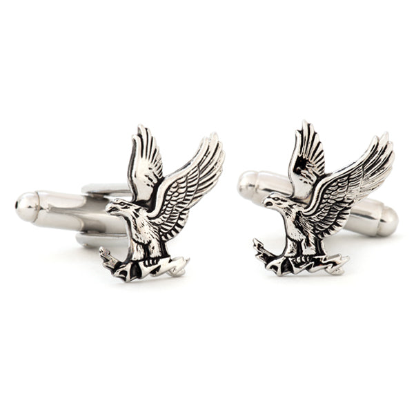 Spinning Globe Cuff Links & Studs Set (Made in the USA) - Speidel