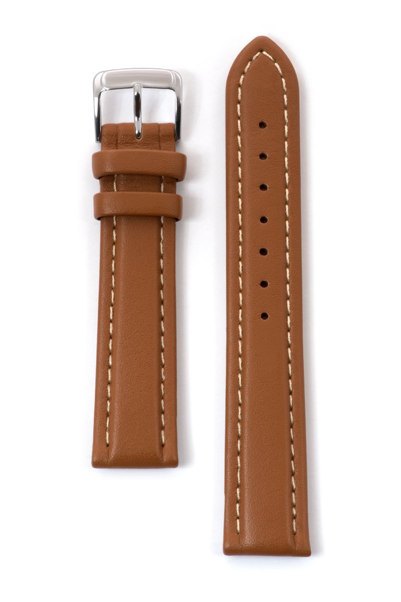 Men's 18-24mm Watch Band, Aviator Black And Brown Watch Strap | Speidel