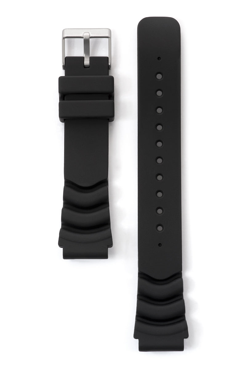 Men's Leather Watch Band, 18-26mm Comfortable Sport Watch Strap | Speidel Black / 18mm