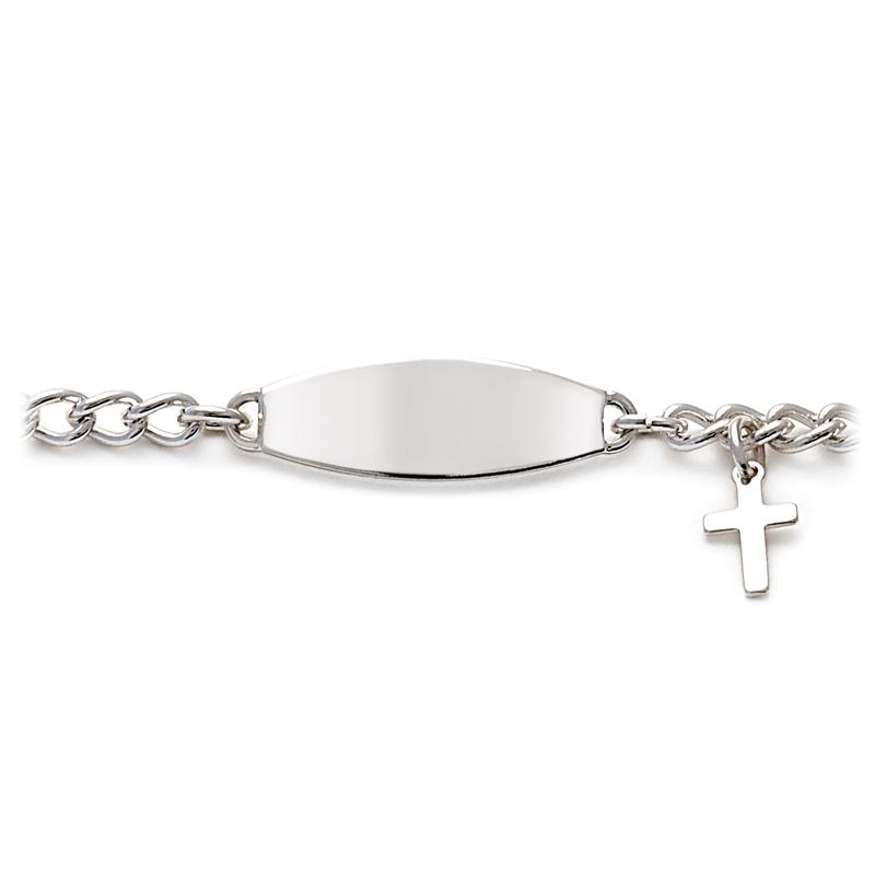 Children Cross Bracelet, Sterling Silver Evil Eye Bracelet, Christening  Baptism Gift for Baby Girls Boys, Protection Jewelry, Kids Jewelry - Etsy