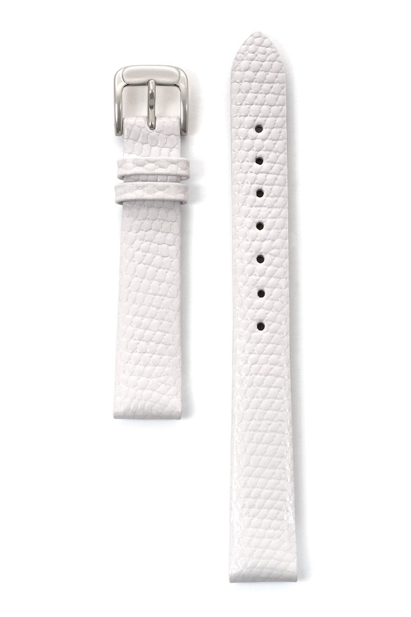 Leather Watch Band For Women, Replacement Lizard Grain Watch Strap