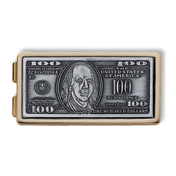 Speidel Men's Metal Money Clip and Credit Card Holder