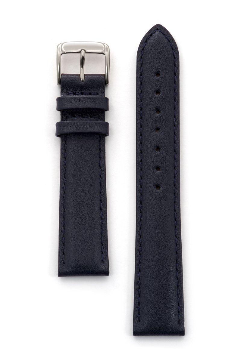 Men's Replacement Leather Watch Band, Calfskin Leather Watch Strap