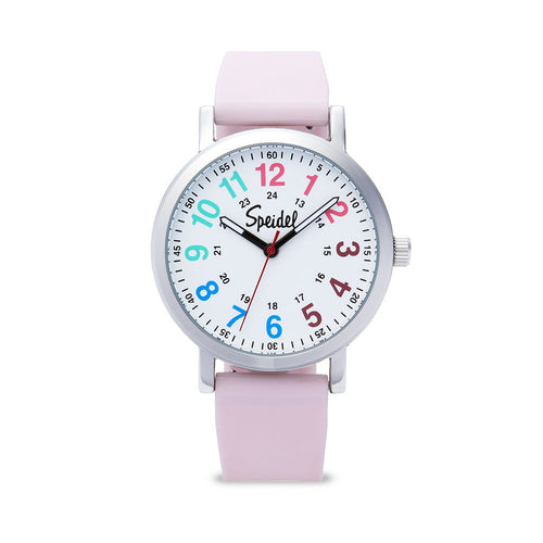 The Original Scrub Watch™ with Multicolored Dial for Medical Professionals & Students, various scrub colors